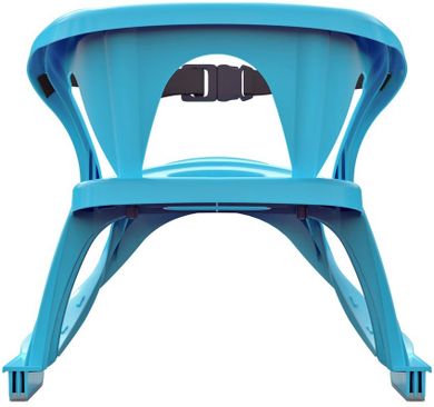 Prosperplast, sanki plastikowe z oparciem 88-45-42cm niebieskie