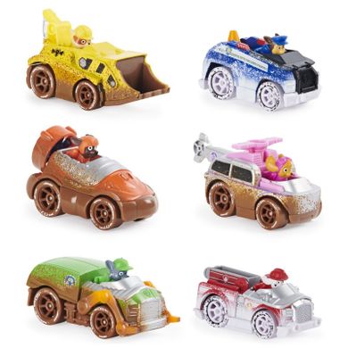 Psi Patrol: Off Road, zestaw pojazdów, 1:55