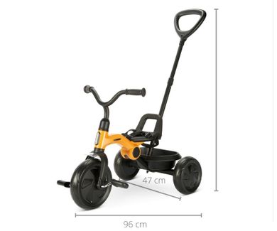 Qplay, Ant Plus, rowerek trójkołowy, Yellow