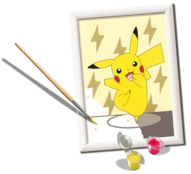 Ravensburger, CreArt, malowanie po numerach, Pokemon