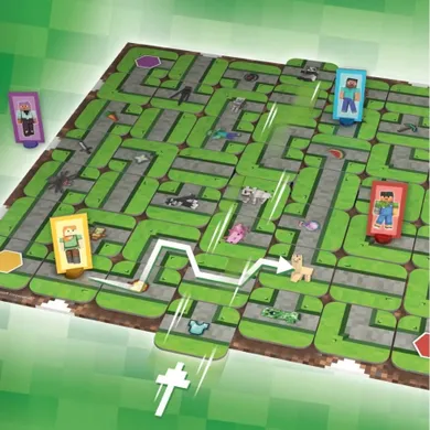 Ravensburger, Minecraft, Labyrinth, gra familijna