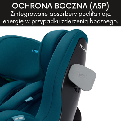 Recaro, Salia 125, I-Size, fotelik samochodowy, 0-18 kg, Select Teal Green