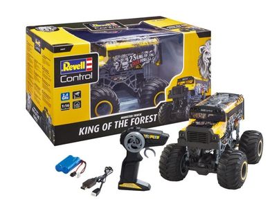 Revell, Control, Monster Truck, King of the forest, pojazd terenowy zdalnie sterowany