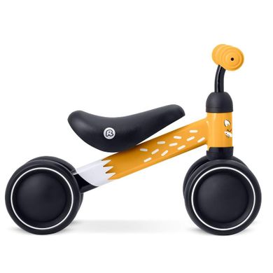 Ricokids, rowerek biegowy dla dzieci, trójkołowy, żółty