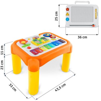 Ricokids, stolik edukacyjny i interaktywny 3w1