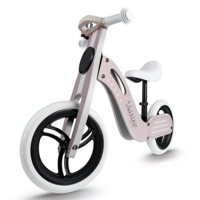 Ricokids, Veltino, rowerek biegowy, drewniany, różowy