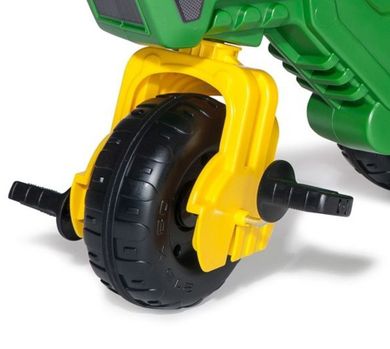Rolly Toys, Rolly Kid, John Deere, traktor 3-kołowy z przyczepą, 052769