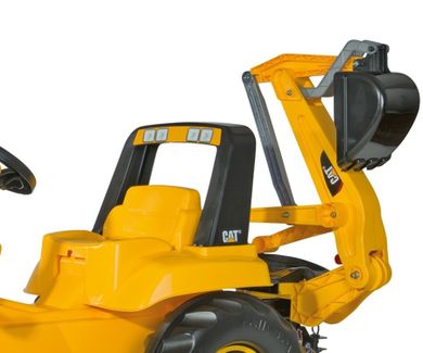 Rolly Toys, traktor Rolly Junior Cat, z łyżką i przyczepą, 813001