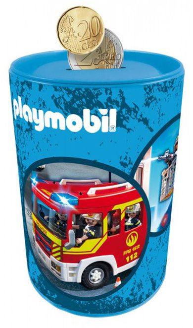 Schmidt, Playmobil, puzzle skarbonka, 100 elementów