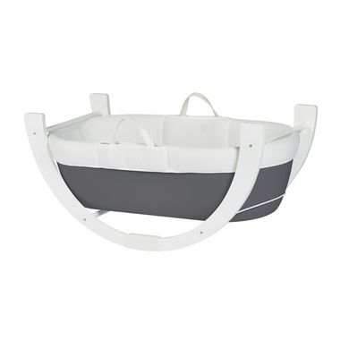 Shnuggle, Curve, stojak 2w1 do kosza mojżesza, biały