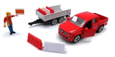 Siku, Pick-up z przyczepą, model pojazdu, 3543