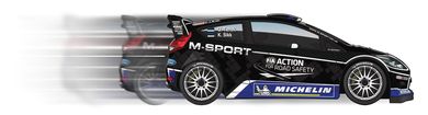 Silverlit, Ford Fiesta M-sport RS WRC, pojazd zdalnie sterowany, 1:24, 82438