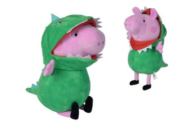 Simba, Świnka Peppa, George Dino, maskotka pluszowa, 28 cm