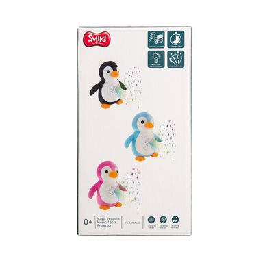 Smiki, Magic Penguin, projektor, czarny