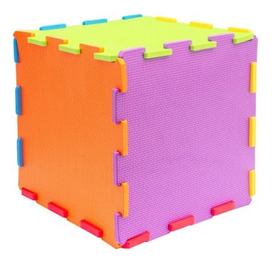 Smily Play, puzzle piankowe, mata, 9 elementów