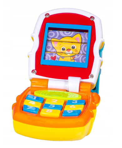 Smily Play, telefon interaktywny, pomarańczowy