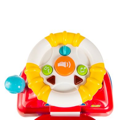 Smily Play, Walker Ride-On Popping Car, chodzik