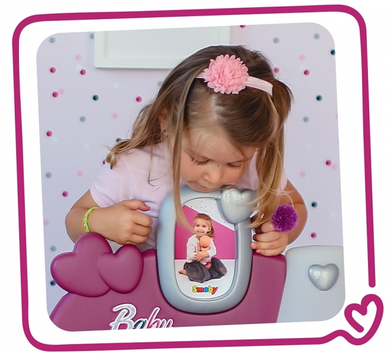 Smoby, Baby Nurse, Kącik opiekunki, domek dla lalki