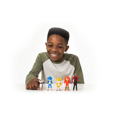 Sonic 2, figurki, 6 cm, 5 szt.