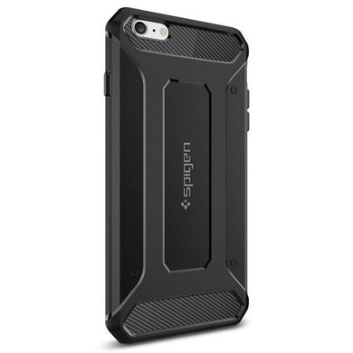 Spigen, etui ochronne Rugged Armor do iPhone 6 Plus/ iphone 6S Plus, Black