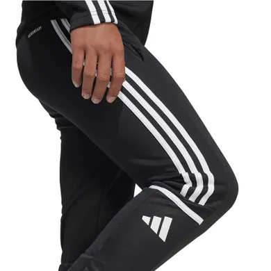 Spodnie dresowe dziecięce, czarne, Adidas Squadra