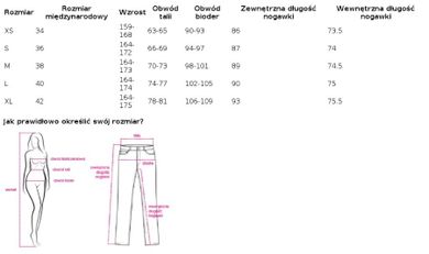 Spodnie jeansowe damskie, khaki, Fresh Made