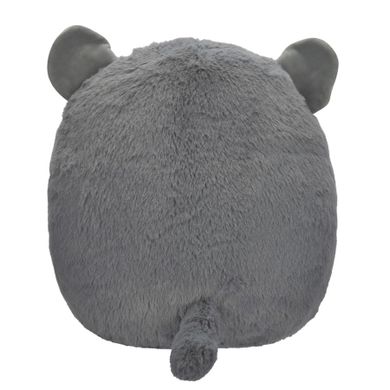 Squishmallows, Fuzzamallows, Miper, Chinchilla, szara szynszyla, maskotka, 30 cm