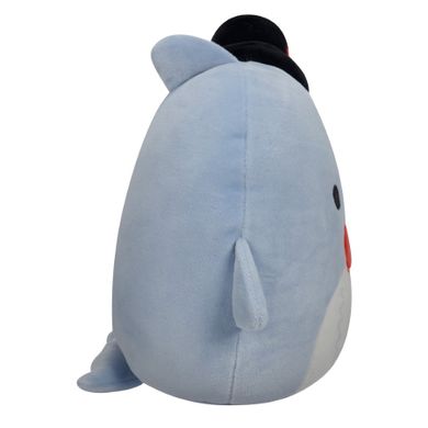 Squishmallows, Little Plush, Samir Blue Whale, niebieski wieloryb, maskotka, 19 cm