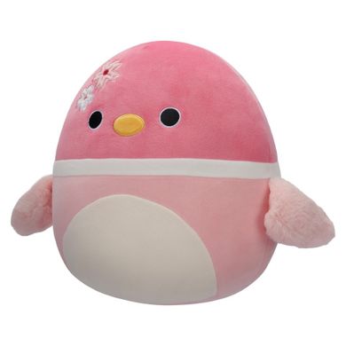Squishmallows, Medium Plush, Sonja Pink Mallard Duck, różowa kaczka krzyżówka, maskotka, 30 cm