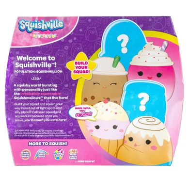 Squishville by Squishmallows, Sweet Tooth Squad, mini maskotka, 6 szt.