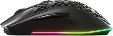 SteelSeries, Aerox 3 Wireless, mysz bezprzewodowa, Onyx