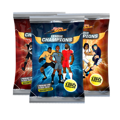 Supa Strikas, League Champions, saszetka z kartami