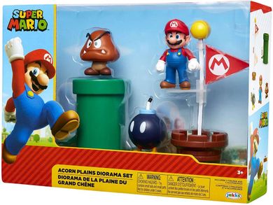 Super Mario, Acorn Plains, zestaw figurek