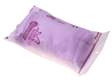 Superchłonny ręcznik do włosów, turban z mikrofibry, jasnofioletowy