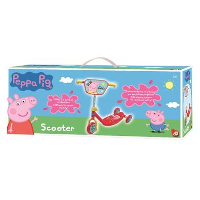 Świnka Peppa, hulajnoga trzykołowa