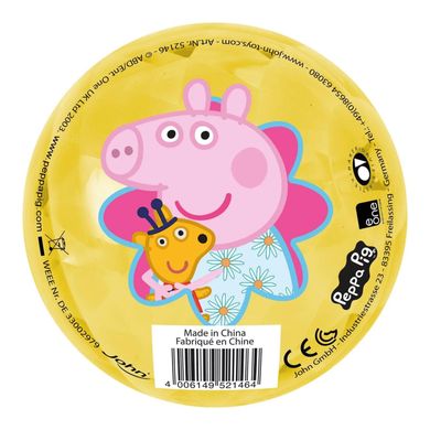 Świnka Peppa, świecąca piłka, 10 cm