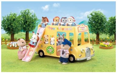 Sylvanian Families, przedszkolny autobus piętrowy, 5275