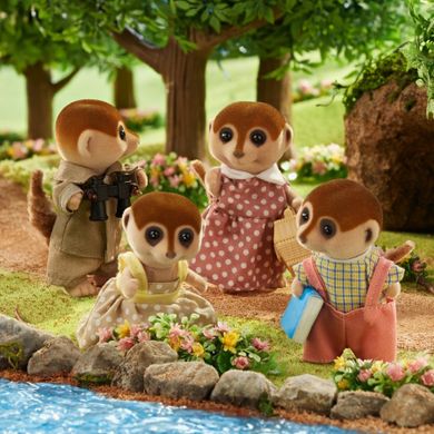 Sylvanian Families, Rodzina Surykatek, zestaw figurek, 5617