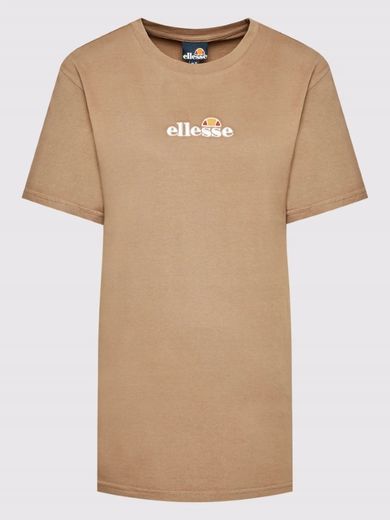T-shirt damski, brązowy, Ellesse