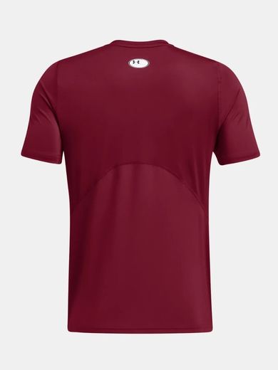T-shirt męski, bordowy, Under Armour