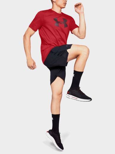 T-shirt męski, czerwony, Under Armour