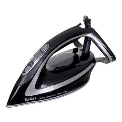 Tefal, żelazko z generatorem pary, Pro Express Ultimate, GV 9620, czarne