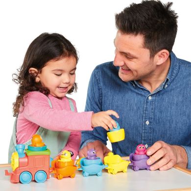 Tomy, Toomies, pociąg z jajeczkami 2w1, zabawka interaktywna