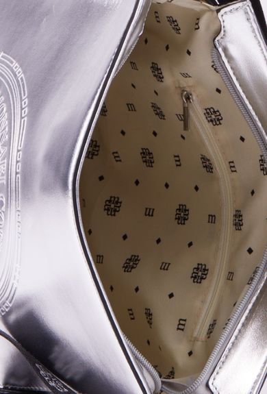 Torebka listonoszka, srebrna, Monnari BAG1090-K022