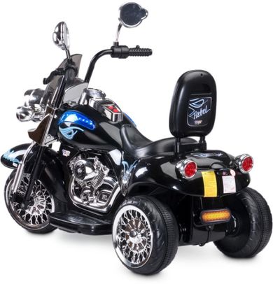 Toyz, motocykl, Pojazd na akumulator Rebel Black