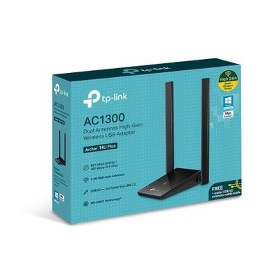 TP-Link, Archer T4U Plus, adapter USB, AC1300 Dual Band 2,4GHz, 5GHz