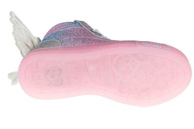 Trampki dziewczęce, świecące, skrzydła, Skechers Shuffle Brights Glimmer Wings