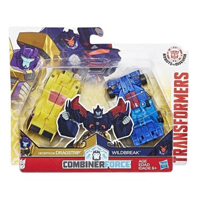 Transformers, Combiner Force, Dragstrip i Wildbreak, zestaw figurek