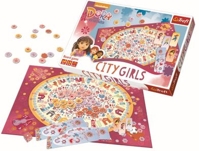 Trefl, Dora i przyjaciele, City girls, gra familijna