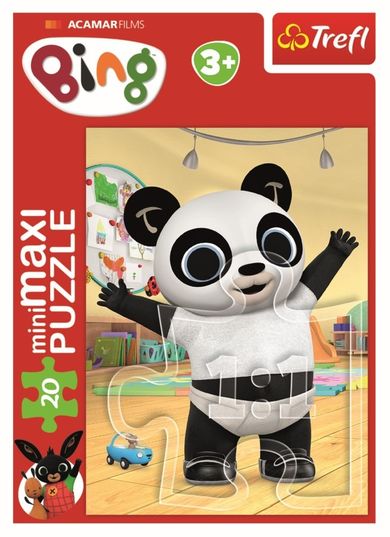 Trefl, Przyjaciele Binga, puzzle mini maxi, 20 elementów, 1 szt.
